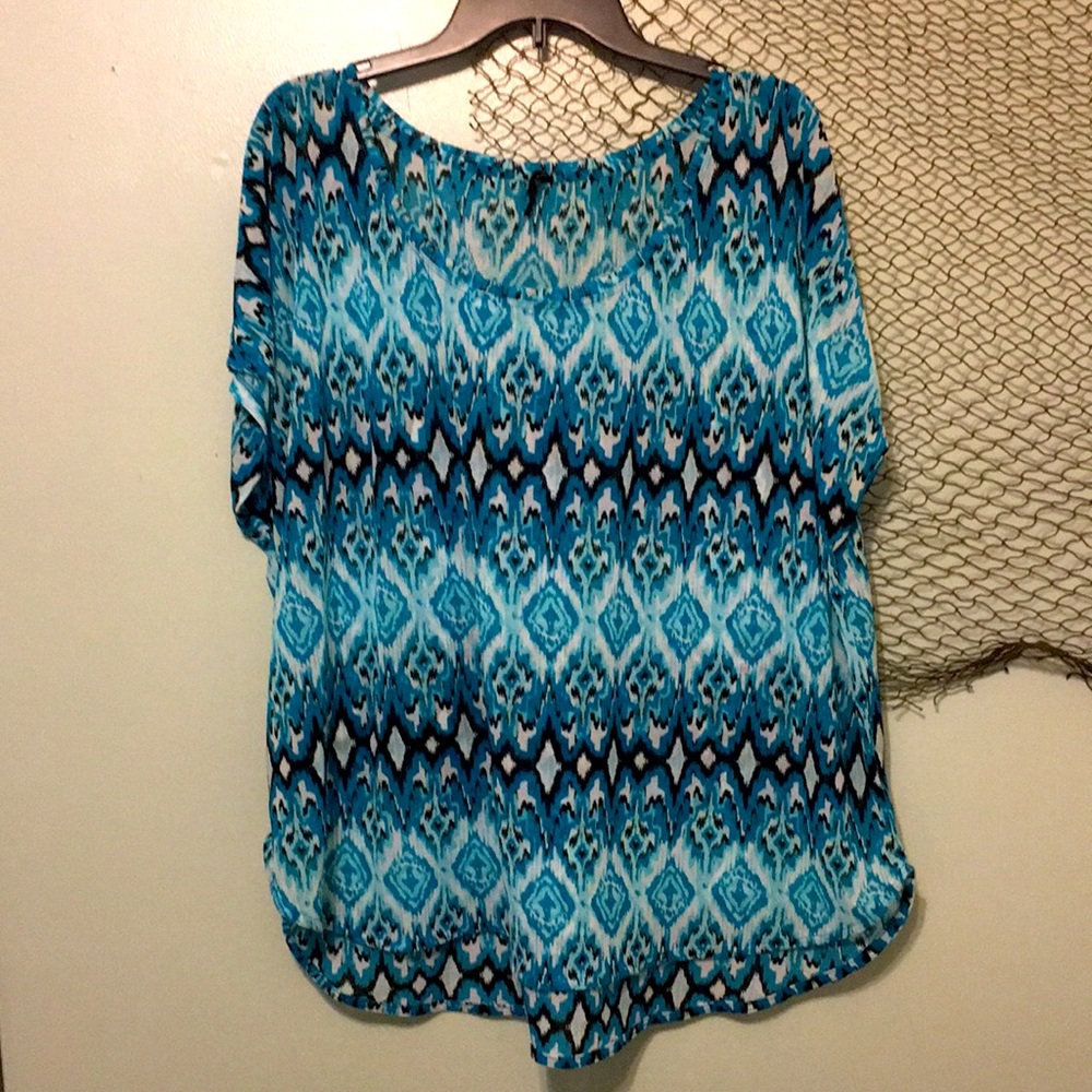 Gently Used Lane Bryant Sheer Top. Size 18/20